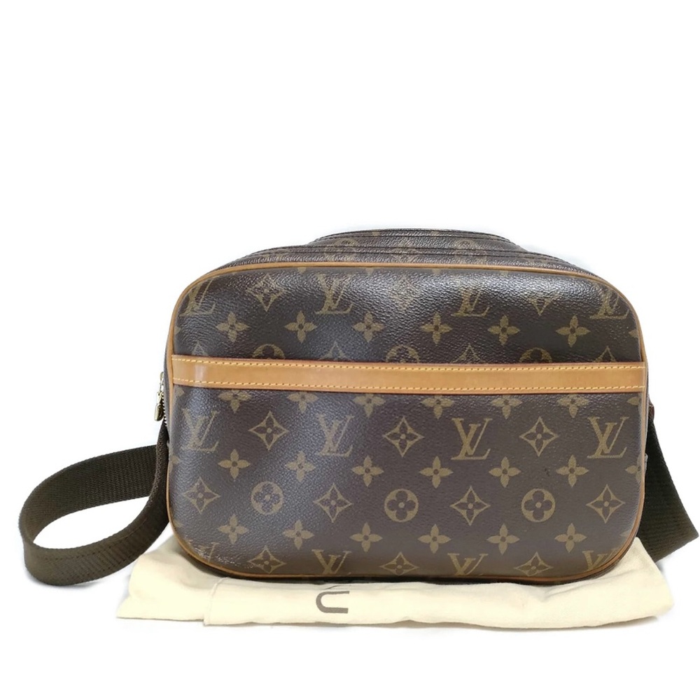 Louis Vuitton Brown Monogram Messenger Bag